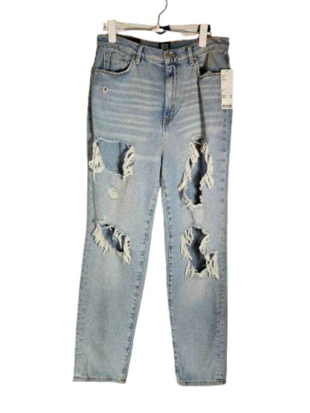 BDG Mom High-Rise Distressed Blue Jeans Women's Size 30 Urban Outfitters